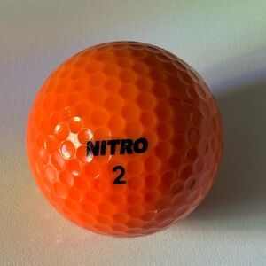 Nitro ultimate distance golf ball